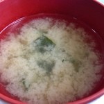 三沢堂 - これまた定番味噌汁