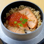 Kyoumachiyashizuku - 鮭の釜飯