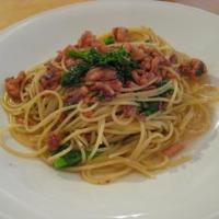 イタリア料理 リストランテ フィッシュボーン - 菜の花とイイダコのラグーパスタ