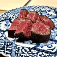 肉懐石 凜然 - 特撰黒毛和牛のステーキ