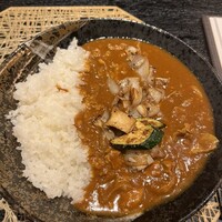 鉄板焼き 太縁 - 太縁オリジナルカレー