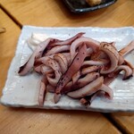 炭火串焼 たまり - 特製イカ焼き