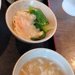 Aien - 小鉢とスープ