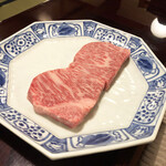 うかい鳥山 - 5a．炭火焼 特選和牛サーロイン