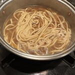 博多 なぎの木 - 〆のちゃんぽん麺