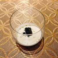 Kashu - ボタンエビとタマネギの冷製スープ