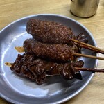 Dote No Shinagawa - 串カツ（120円）
                        どてやき（120円）
                        後ほど串カツ追加オーダー