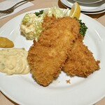 洋食 エドヤ - アジフライ