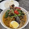 Soup curry Suage4 - 野菜たっぷりベジタブルカレー(すあげスープの中辛)ライス小