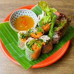 Popiasotto (fresh spring rolls)