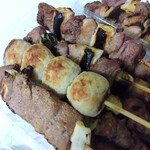 やきとり横川 - かしら、レバー、つくね