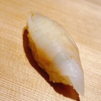 波濤 - 横須賀産の皮剥ぎ。中にひそむ肝がクリームみたい