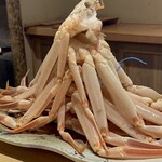 富小路 やま岸 - カニスマスツリー