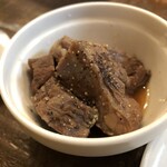 酒場 カンテツ - タンコショー。ほんとね、ギュッ！っとなる。