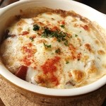 カフェフェリーチェ - ドリア　近江牛デミグラスソースかけセット近江牛すじカレーライスセット（スープ・サラダ・デザート・ドリンク付）1,280円