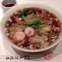 天津飯店 本店 - 海鮮湯麺1,050円