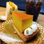 CAFE FLAっと - ■かぼちゃプリンタルト