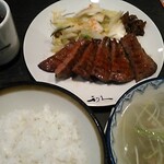 Rikyuu - 牛たん6切れ定食