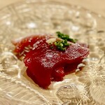 すしやのたい悟 - 鰹  漬け/ 気仙沼