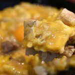 とん唐てん - 一黒軍鶏匠み炙り親子丼