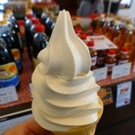 お不動さん - 料理写真:味噌ソフト300円