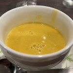 鉄板焼きINAGAKI亭 - カボチャのスープ