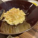 Lino - 自家製パッパルデッレ　薫製チーズ入り カチョ・エ・ペペ