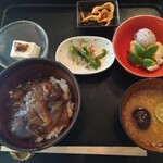 Kudan - 大和牛どんぶり定食。