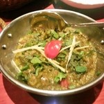 タンドールバル カマルプール - ラムミントカレー（1,200円）