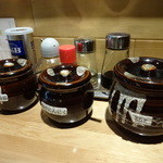 麺や 司 - 卓上アイテム