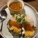 チーズ&肉寿司 ビストロフナバシ - 生牡蠣
