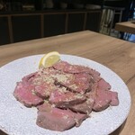 TOKYO MEAT酒場 - 牛ハツカルパッチョ