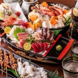 Up to 2 hours of all-you-can-drink x Kyushu cuisine from 3,980 yen