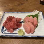 三ぶちゃん - 二点盛り　中落ちと脳天