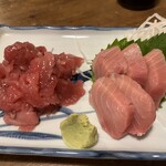 三ぶちゃん - 二点盛り　中落ちと脳天