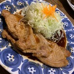 岡本 - ロース生姜焼き　アップ