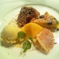 Ristorante 美郷 - ランチコースのデザート盛合せ