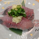 陸奥の國 廻鮮寿司 八千代 - 山口県産活アジ