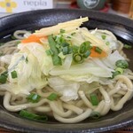 麺家 にらい - ゆで野菜そば 並（600円）2023.10