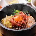 stone grilled bibimbap