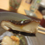 青山　仁 - シイタケも肉厚でした。
