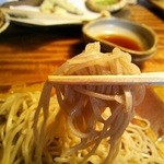 九つ井 - ざるそばリフトアップ。