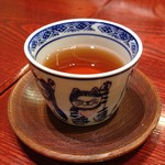 Nodaiwa - 食事と一緒に出されたほうじ茶