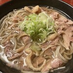 224070724 - 冷たい肉そば　大盛り