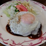 にんじん - ハンバーグ（ハンバーグステーキランチ）