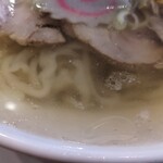 しょうがラーメン 七の庫 - 生姜ラーメン　スープアップ