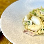 Restaurant OHTAYA - 北海道産 真鱈とカブのアーリオオーリオ ゆず風味