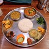 Spice Corner Benzie - 本日のダルバート。チキンカレーを選択。