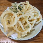 須花坂公園 憩い館 - 野菜天　300円