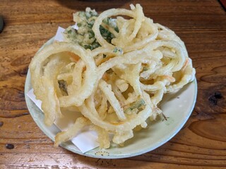 Subanazaka Kouen Ikoi Kan - 野菜天　300円